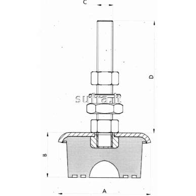 Vibro padai SV 1